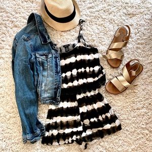 Rue21 Crochet Trim Romper